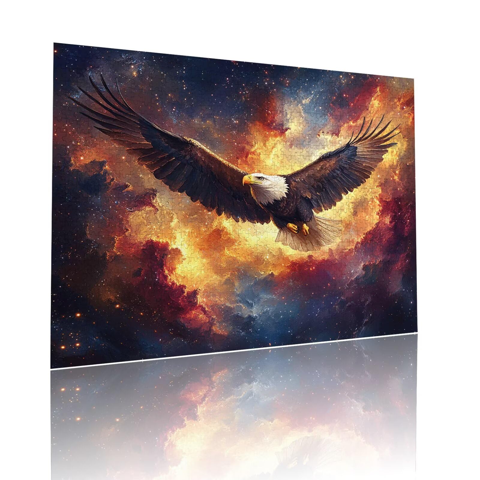 Puzzle Erwachsene 2000 Teile Adler Abstrakt Educa Jigsaw für Kinder ab 8 Jahren Mädchen Jungen, Erwachsene Impossible Klassische Puzzles Schwer, Anspruchsvoll Spielspaß, Als Geschenke 70x99cm t-440