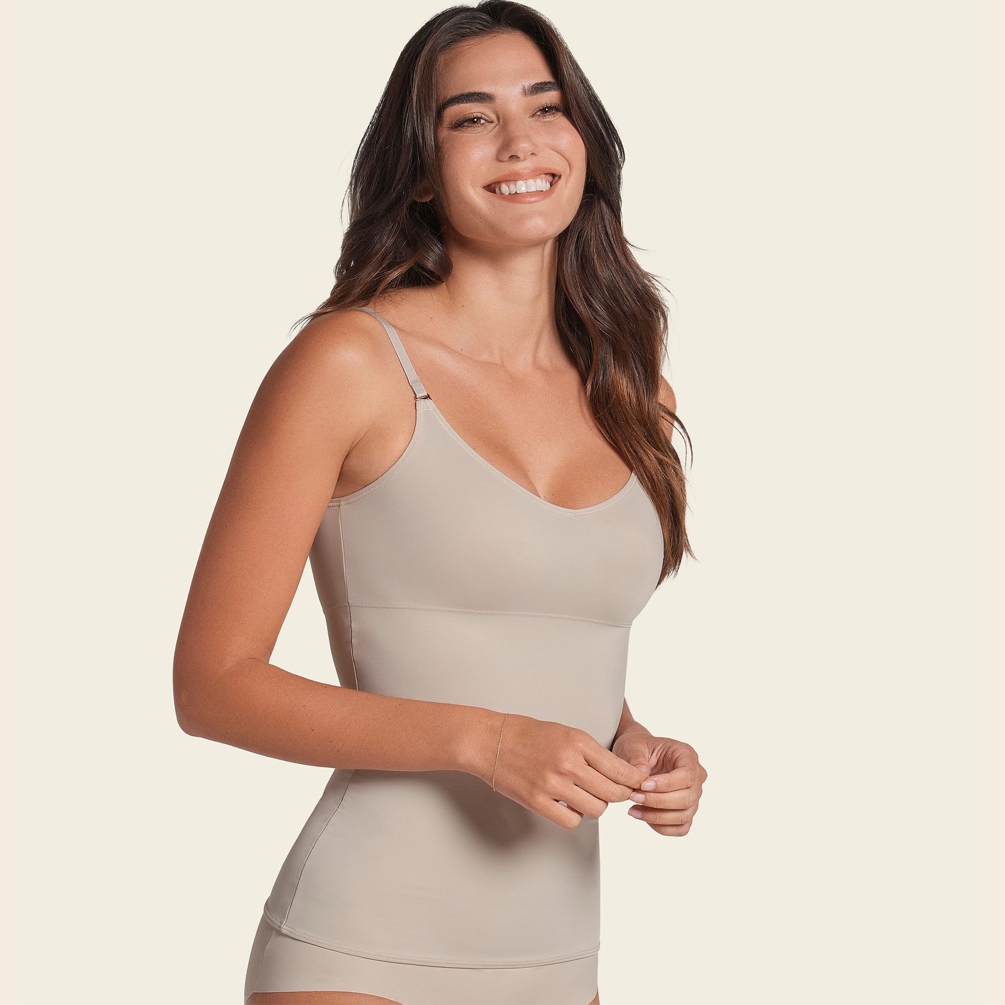 Leonisa Camiseta Interior Moldeadora para Mujer sin Costuras - Fajas Reductoras