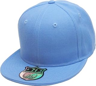 KBETHOS® Original 6 Panel Flat Brim True-Fit Fitted Cap