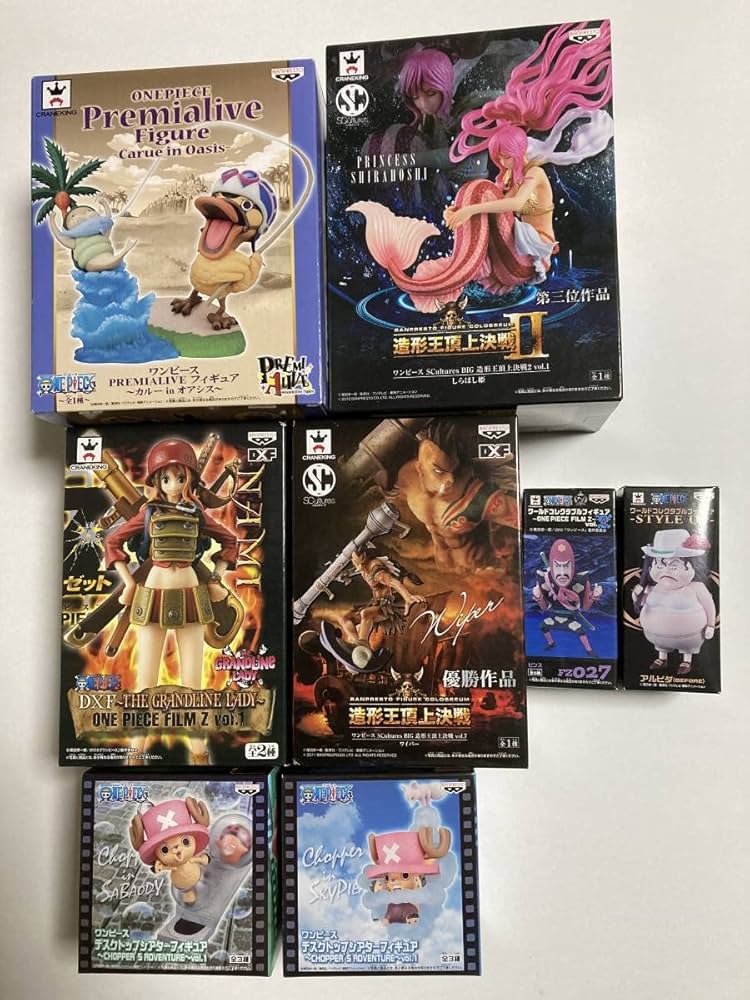 ワンピース　チョッパー/しらほし　フィギュア ワンピース サニー号 しらほし ルフィ チョッパー くま