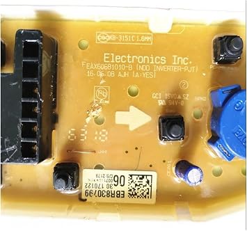 Compatible for LG Washing Machine Computer Board EBR830378 Control Panel EBR830799 EAX67032404-C EAX60681010-B 110V-127V Display Board, deng17546yapin