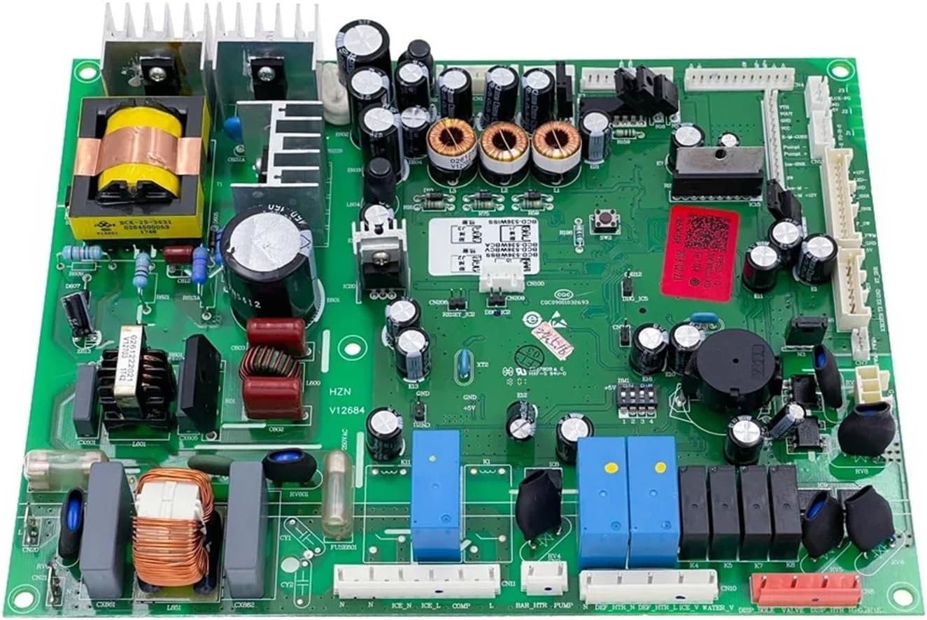 Refrigerator Control Board，Compatible for Haier， 0061800101 Fridge Circuit PCB Freezer Parts，Refrigerator Accessories