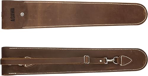 Miniatura 2 de AGAWA - Kit de madera BOREAL21 - Sierra de arco plegable de 21 pulgadas, funda de cuero de alta calidad de 21 pulgadas, hoja agresiva adicional de