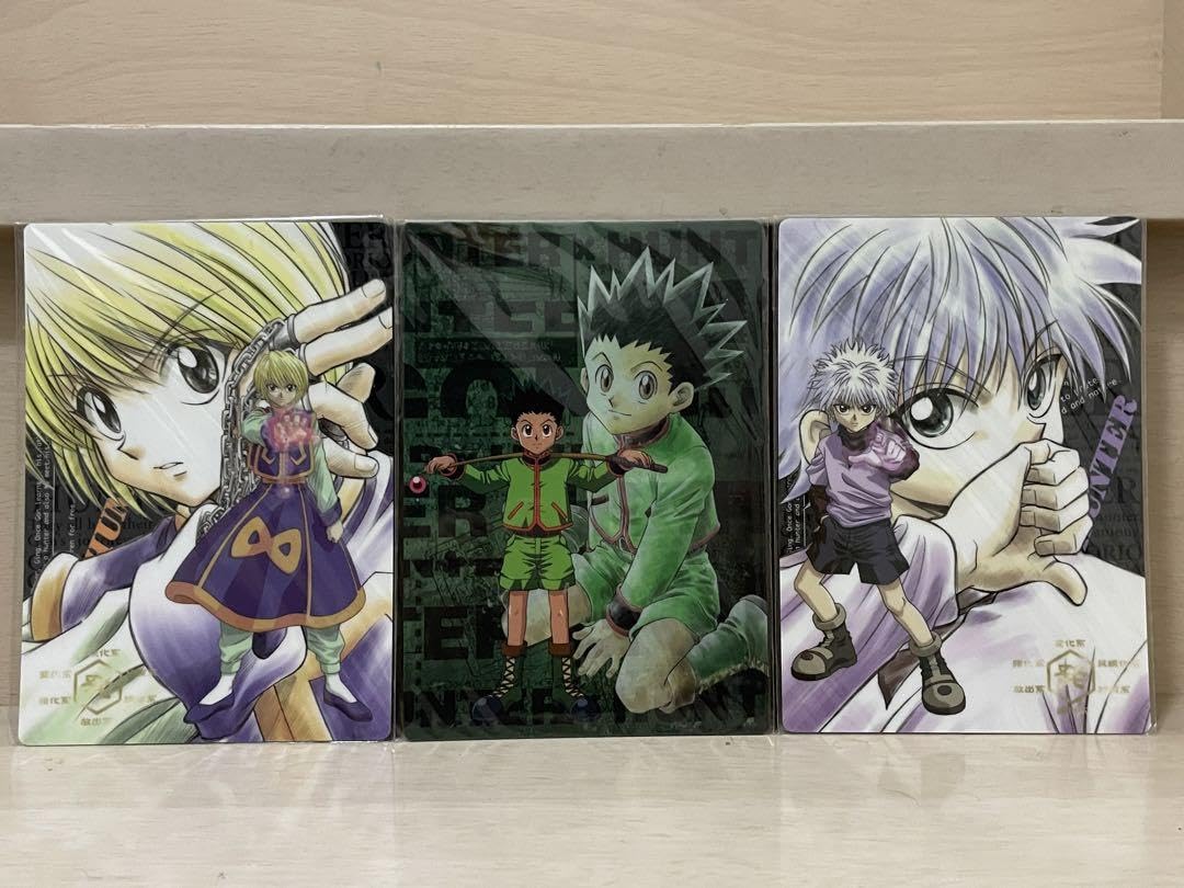 HUNTER×HUNTER ハンターハンター　クラピカ　ゴンキルア下敷きセット HUNTER×HUNTER ハンターハンター クラピカ ゴンキルア下敷き