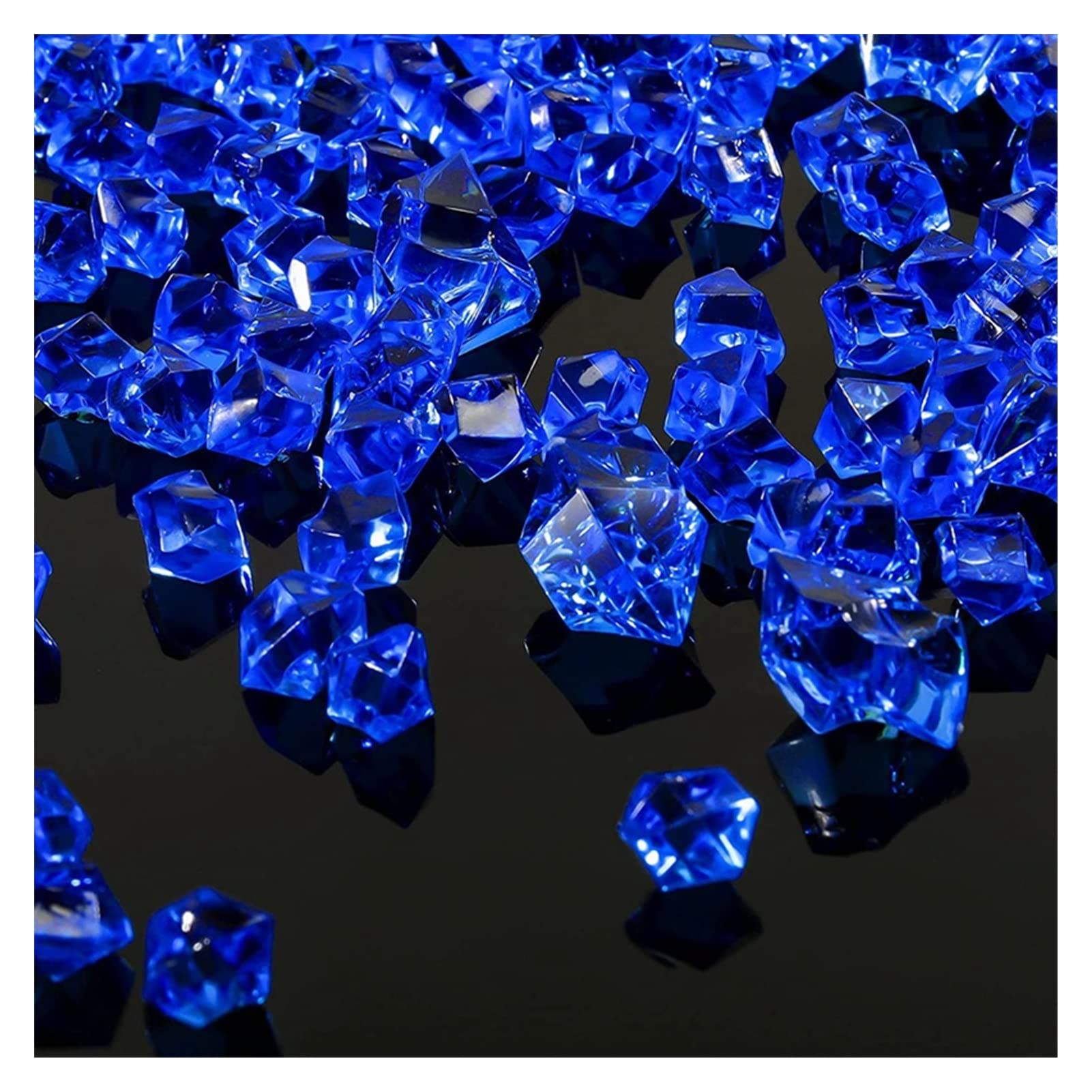 Amazon.co.jp: 天然石 水晶 1.1LB / 500G正方形のアクリル石