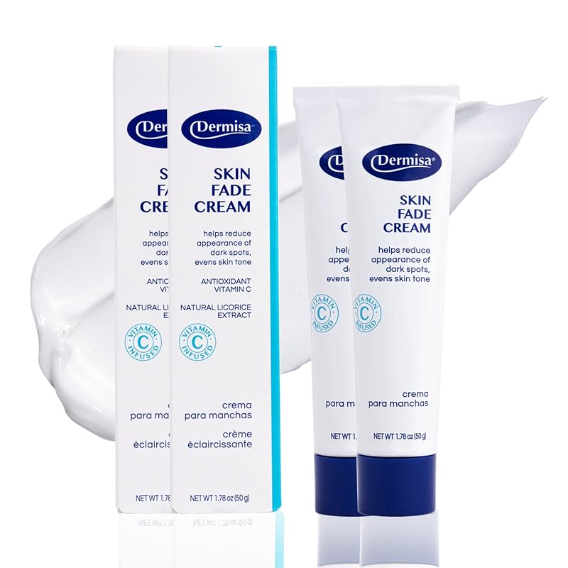 Hidratante facial Dermisa com vitamina C, alcaçuz e emblica — Pacote com 2 de 50 mL