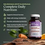 New Chapter Every Man's One Daily Multivitamin - Supports Immune, Energy & Bone Health - Contains Fermented Ingredients & Organic Vegetables & Herbs - Vegetarian, Kosher & Gluten-Free - 60 Tablets