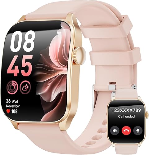 Haulvean Curve Smart Watch for Men Women, 1.91" Smartwatches with 120+ Sport Mod