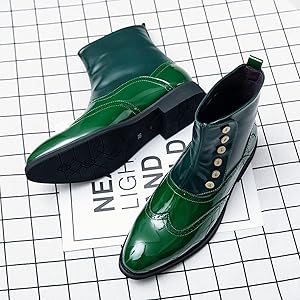 新品未使用箱付27㎝◎Steve Madden ワークブーツ ウィングチップ 黒 TRACTION-UA タンクソールレースアップブーツ BLACK (heel6.0