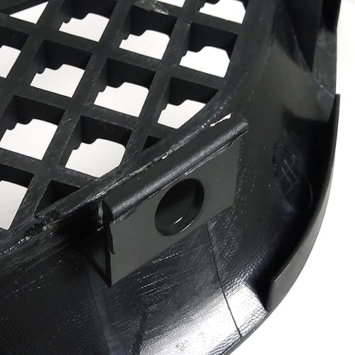 Miniatura 9 de Spec-D Tuning JDM - Rejilla de malla para parachoques delantero, color negro, compatible con Honda Civic 2/4Dr Coupe Sedan 2001-2003