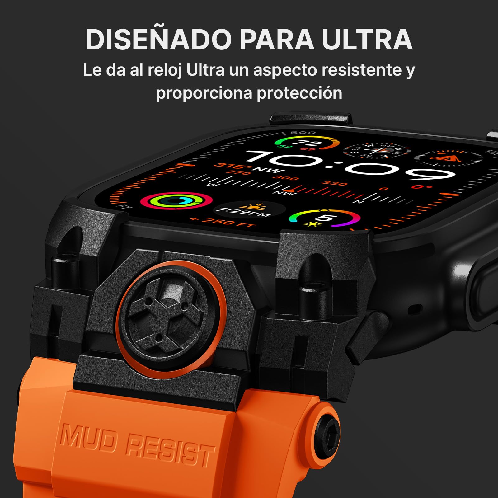 Bandletic Compatible con Correa Apple Watch Ultra 3/Ultra 2/Ultra 49mm