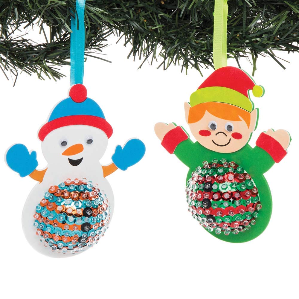 10 Kits De Boules à Paillettes De Noël – Décorations à Fabriquer Soi-même – Activité Créative Enfants – À Partir De 8 Ans - 12