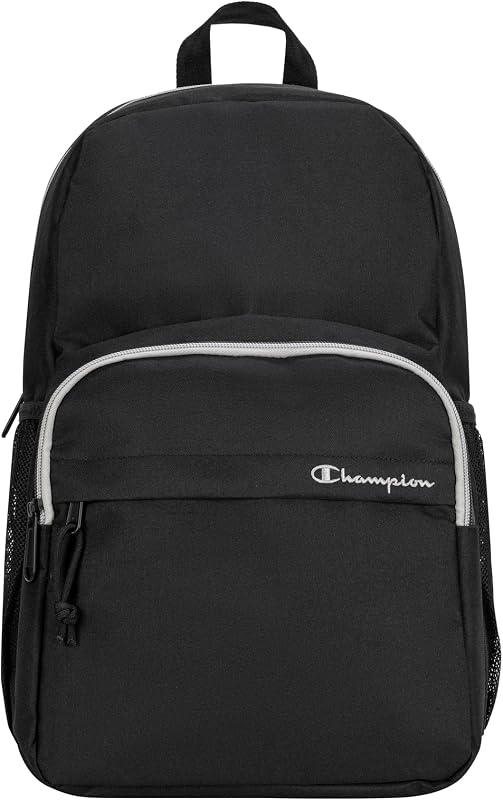 Luna Mochila para portátil con Correas Acolchadas Ajustables, Bolsillo para Botella de Agua para Trabajo, Viajes, Uso Diario, Negro, Talla Única