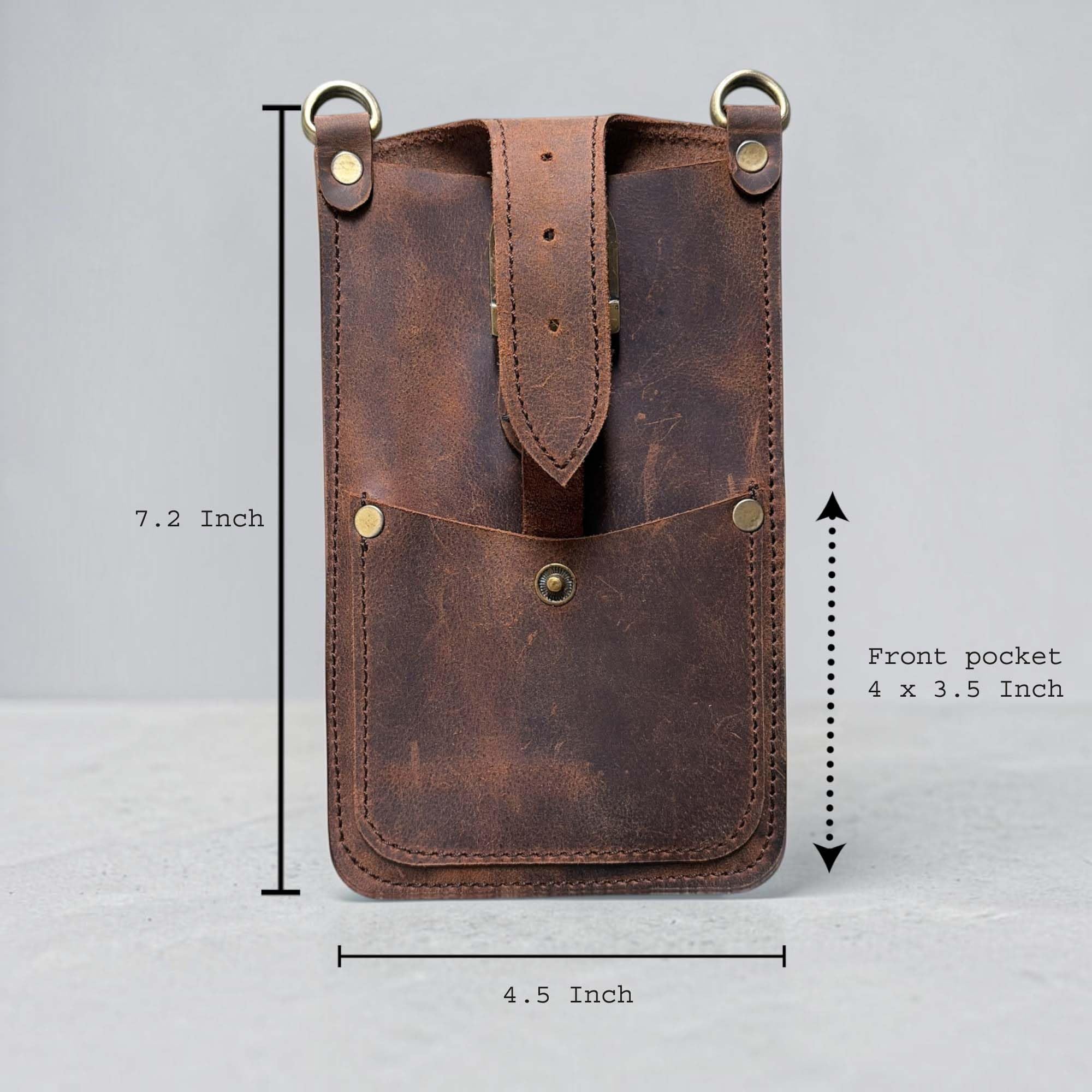 Funda de cuero para teléfono, soporte cruzado para teléfono celular, bolsa de piel auténtica con tarjetero, correa de hombro ajustable de 33 a 58 pulgadas, funda universal para iPhone Pro Max, Samsung