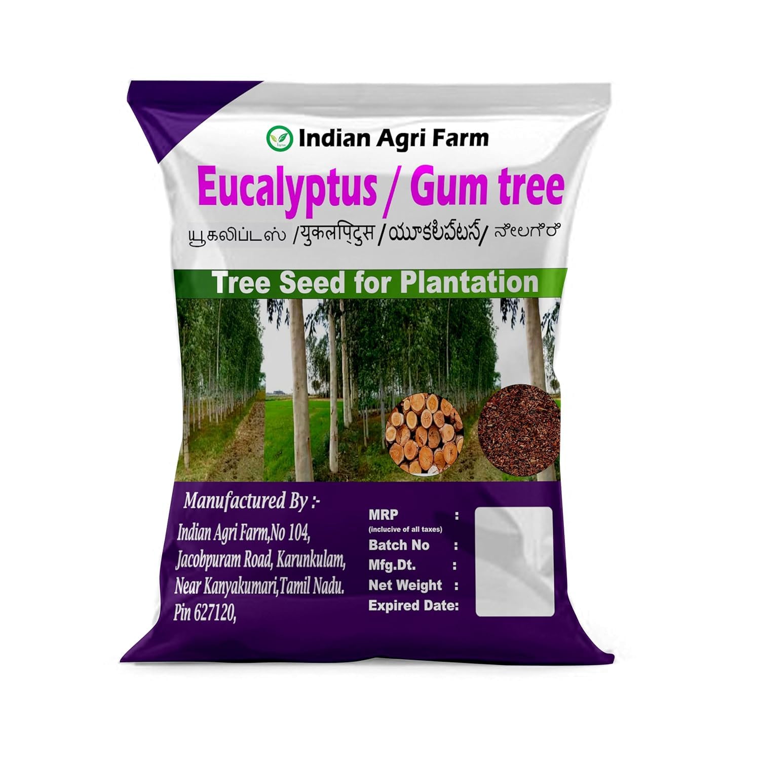 Iagrifarm Eucalyptus Tree Seed - 1 Kg/Gum tree/Nilgiri tree/Safeda tree seeds - for cultivation-image-45