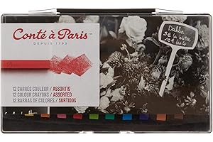 Conté à Paris Conte à Paris Colored Crayons Set with 4 Colors