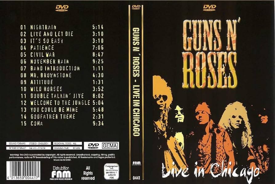 その他 Guns N&#39;Roses Live In Chicago [Import] [PAL] [DVD] Amazon.co.jp: Live In Chicago : Guns N' Roses: DVD