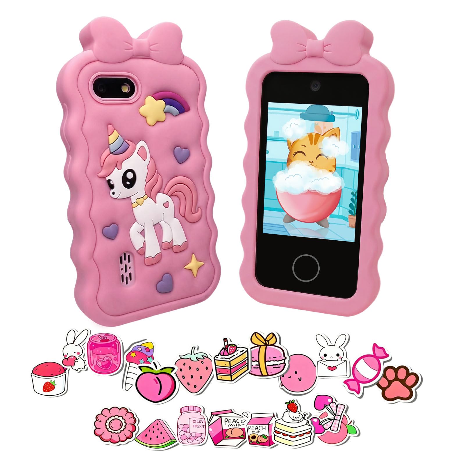 Kids Smart Phone for Gifts Birthday Christmas,Gimubaba Toy Phone To...