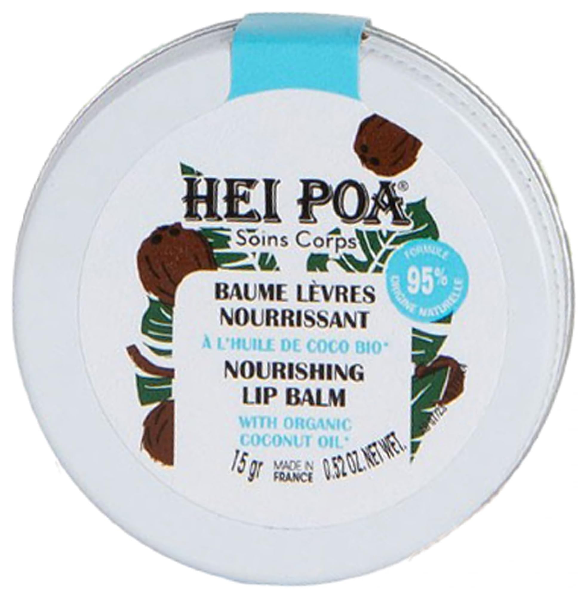 Hei Poa Coconut Nourishing Lip Balm 15g
