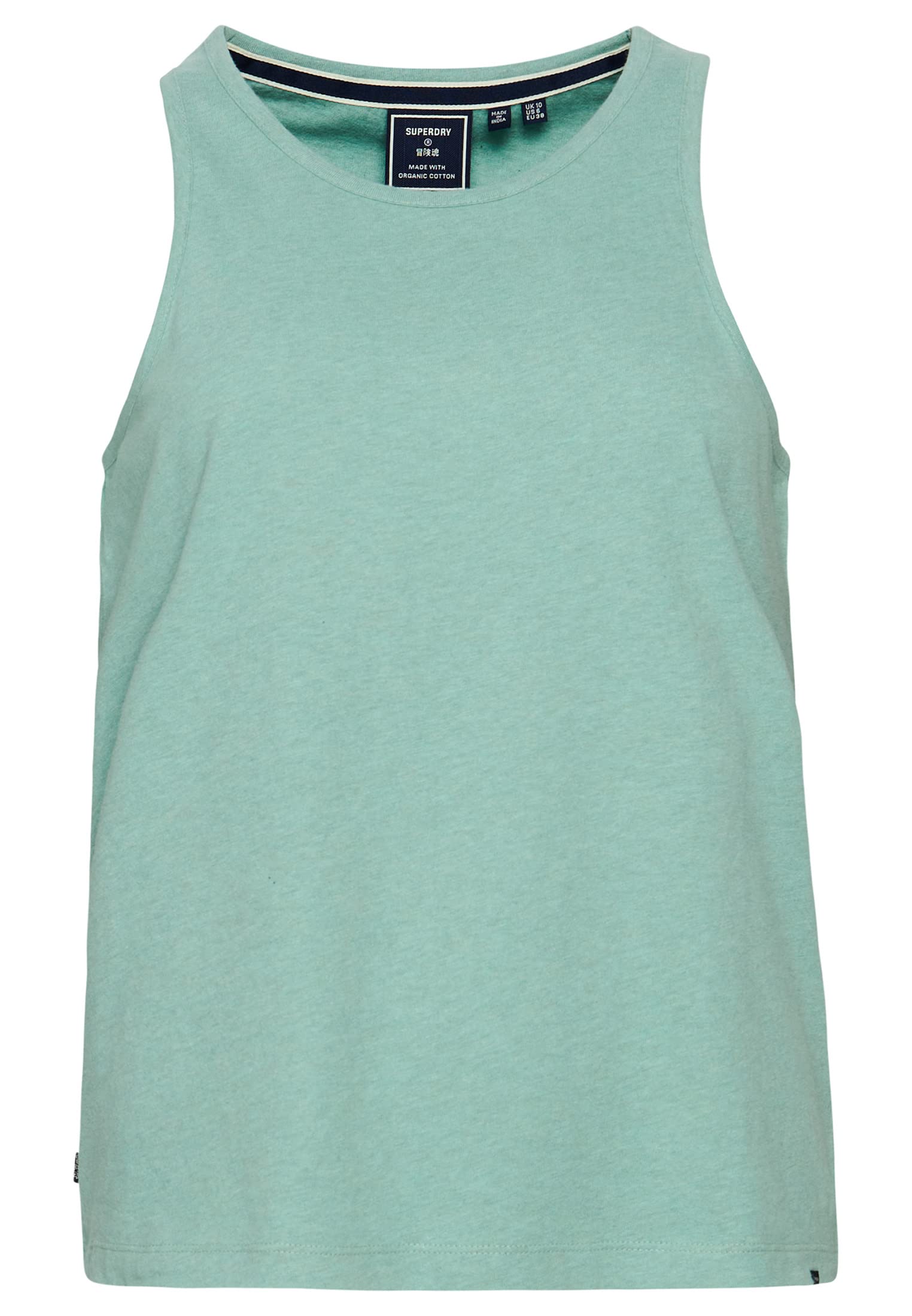 Superdry Women's Sage Marl Vintage Logo Emb Vest Vest, S