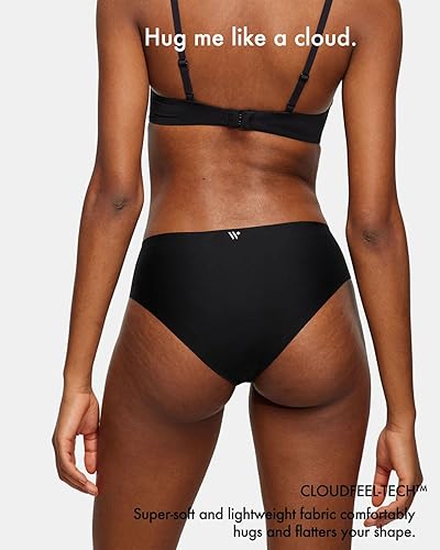 Miniatura 4 de Ropa interior de bikini sin costuras para mujer a prueba de fugas 2.0, bragas de período con capacidad para 4 tampones, ropa interior a prueba de