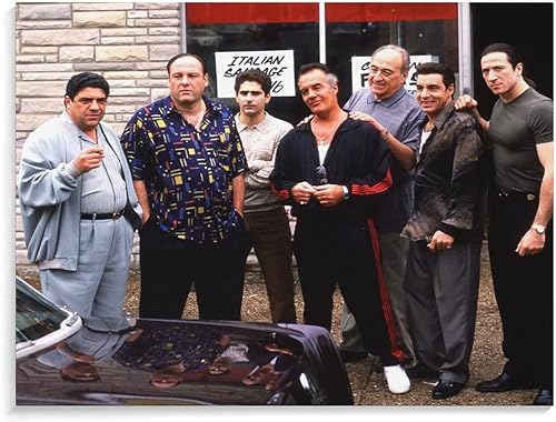 Miniatura 8 de Pósteres de película Los Soprano de la serie de televisión (1) pinturas artísticas de pared, lienzo, decoración de pared, decoración del hogar,