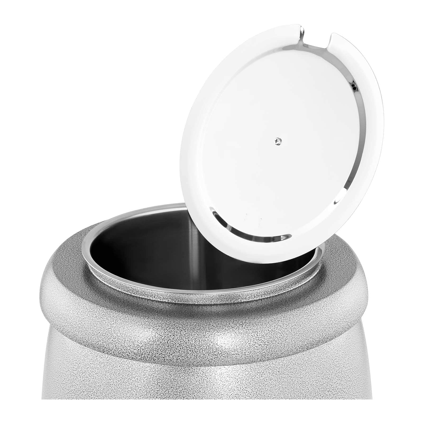 Royal Catering RCST-9405 Soupi?re Électrique Professionnelle Pro (400 W, 10 l, 35-80 °C, Argent, Acier & Acier inoxydable)
