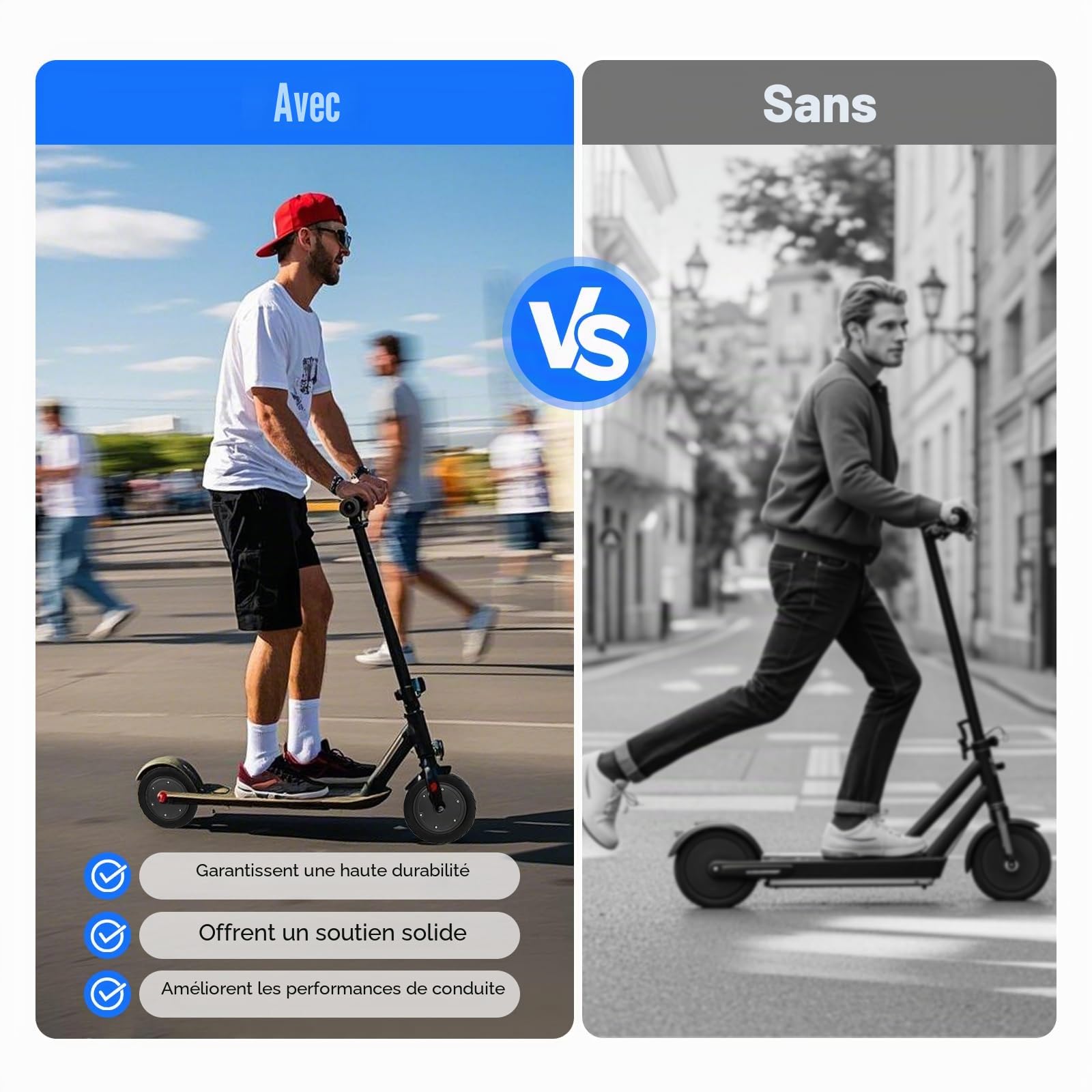 Moteur de scooter électrique 350 W 600 tr/min - Moteur sans balais 36 V - Pneu de roue électrique - Capacité de charge de 100 kg - Pour la plupart des scooters, scooters électriques pliables, etc