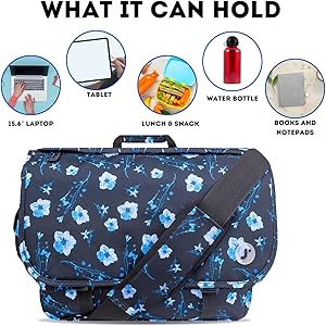 J World New York Unisex Kids Thomas Laptop Messenger - Foto 4