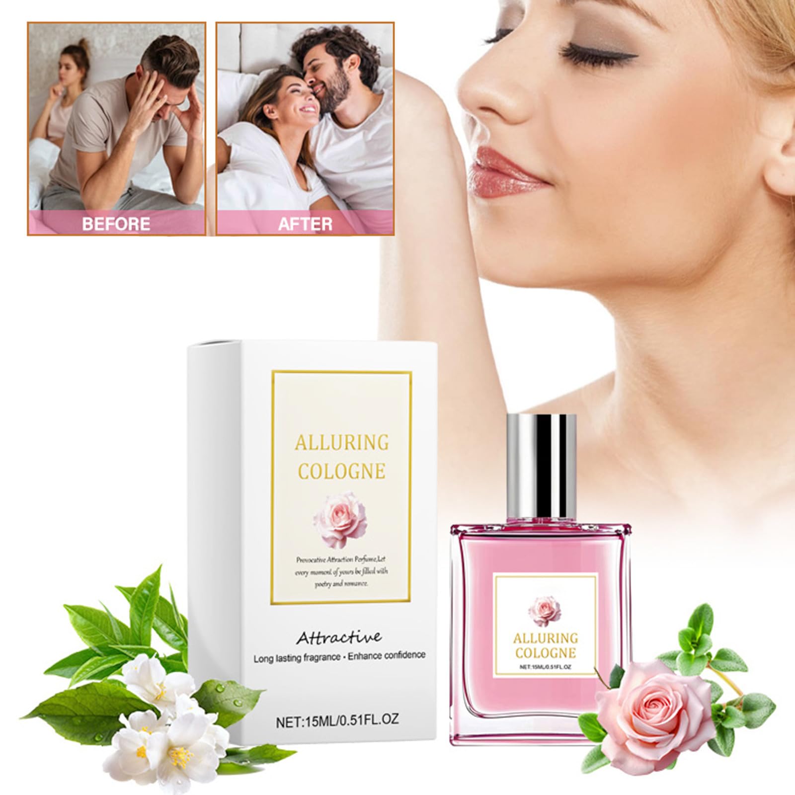 Amazon | 香水 ローズの香り 薔薇 バラ 50ml レディース パルファム