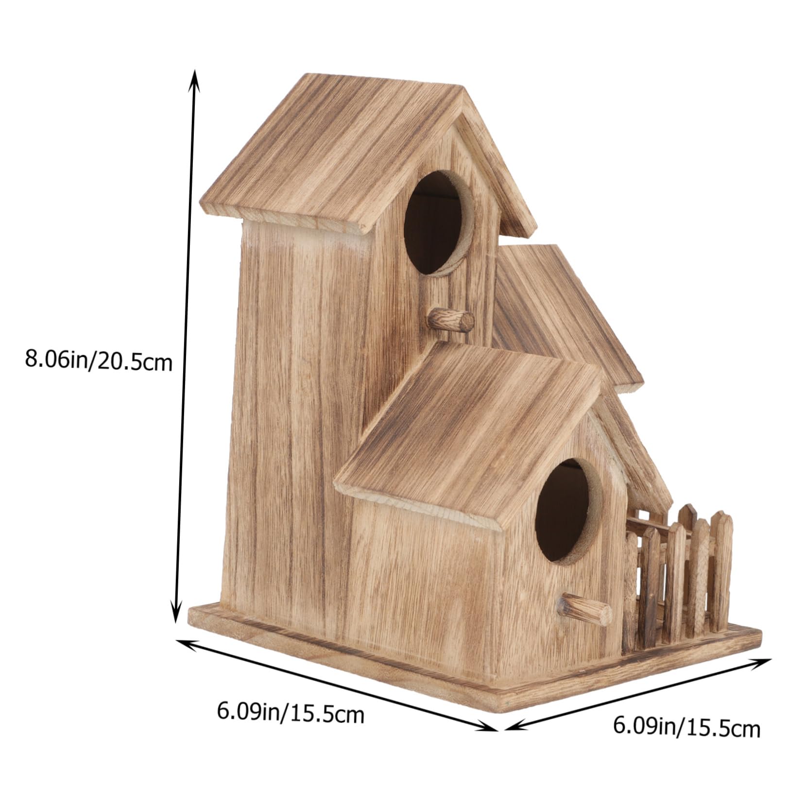 HEMOTON Mangeoire à Oiseaux Pied Maison De Nidification pour Perruches Nichoir De Jardin Accessoire pour Perroquets Nid pour Oiseaux De Compagnie