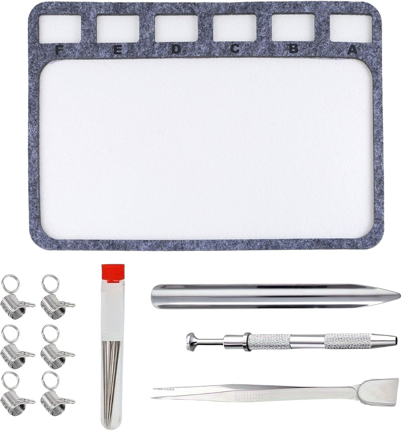Multipurpose Jewelry Beading Work Mats 11Pcs Sturdy Felt Craft Bead Designs Boards Accessory for Home Decoration Craft Beading Tools