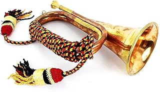 Boy Scout Brass and Copper Blowing Bugle Attack War Command Signal Horn 10.6