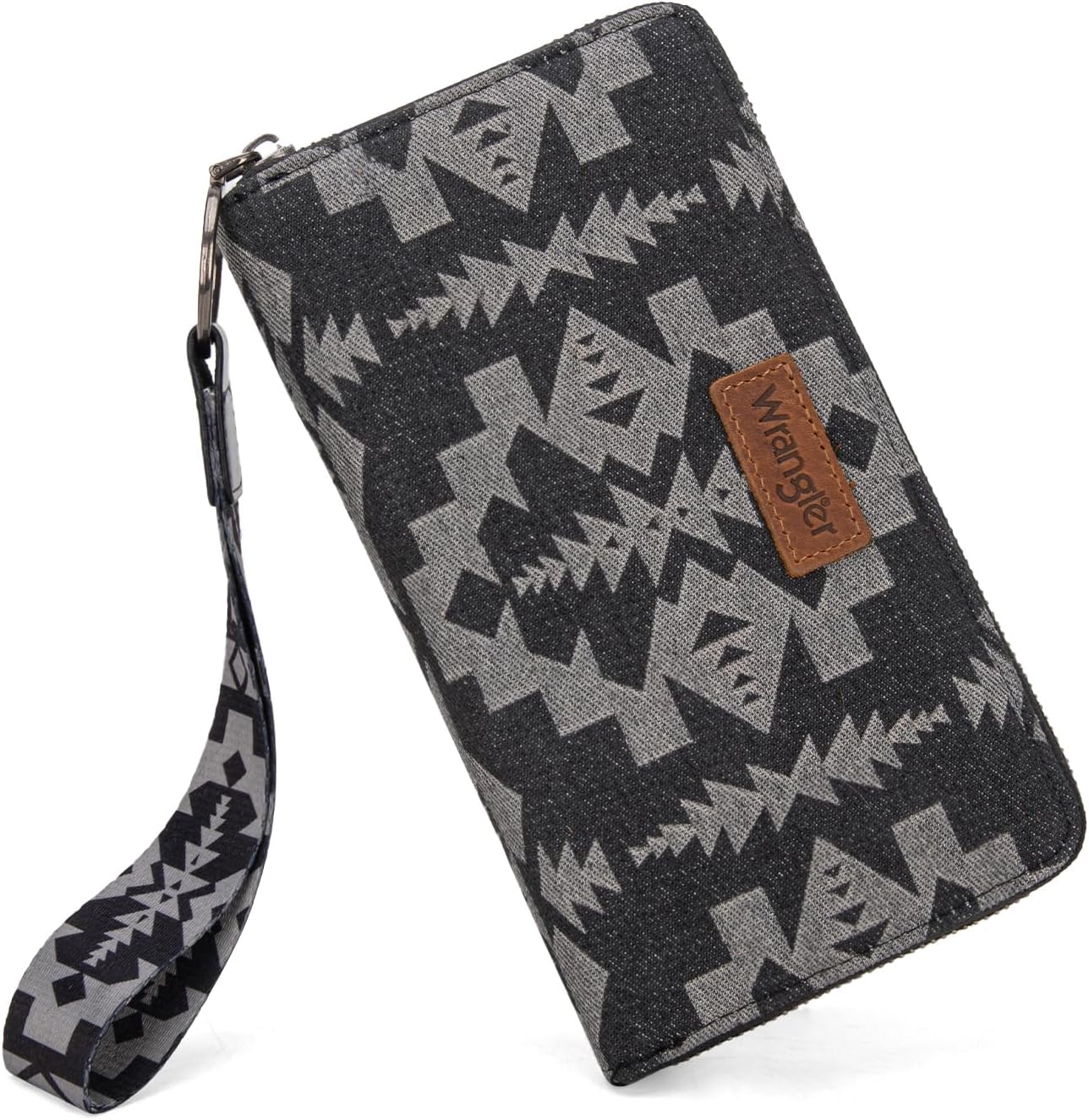 Wrangler Wallet Wristlet Aztec Clutch Long Purse Boho Credit Card Holder Wallet - Image 2