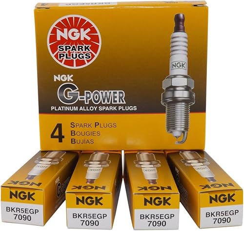 NGK 7090 BKR5EGP - BujĂa G-Power paquete de 4 NGK 7090 BKR5EGP - BujĂa G-Power paquete de 4