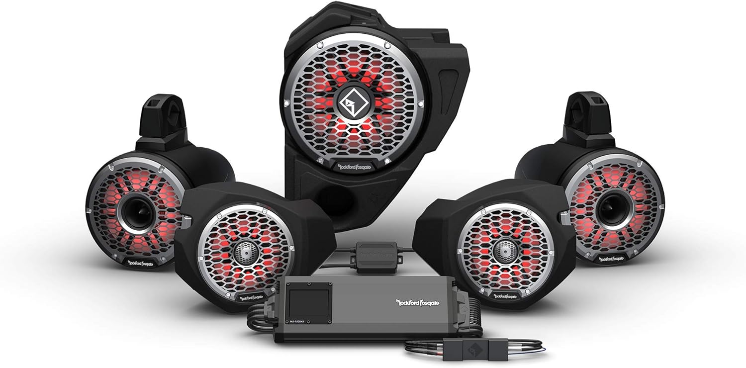 Rockford Fosgate RZR14RC-STG6 Kit de Audio para RZR Ride Command