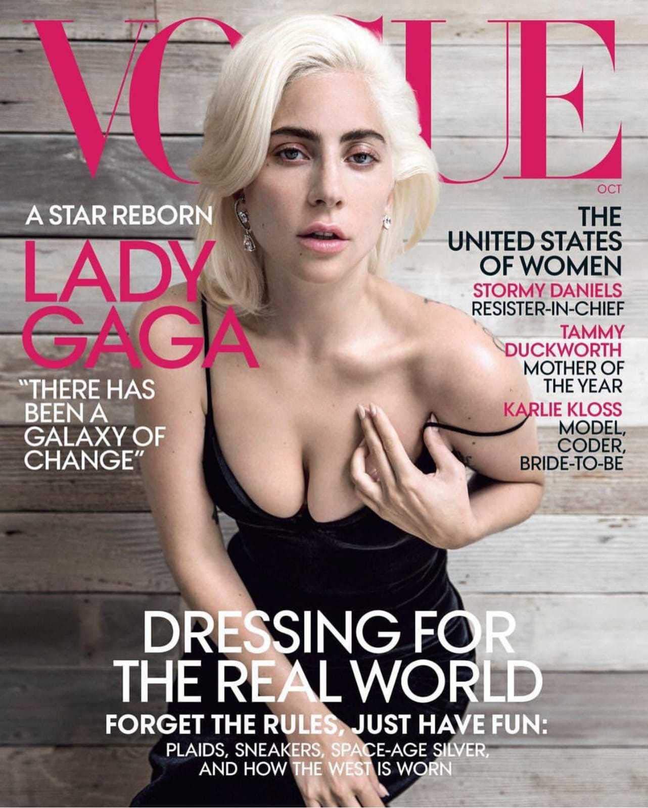 Vogue Magazine (October, 2018) Lady Gaga Cover Single Issue Magazine – January 1, 2018
