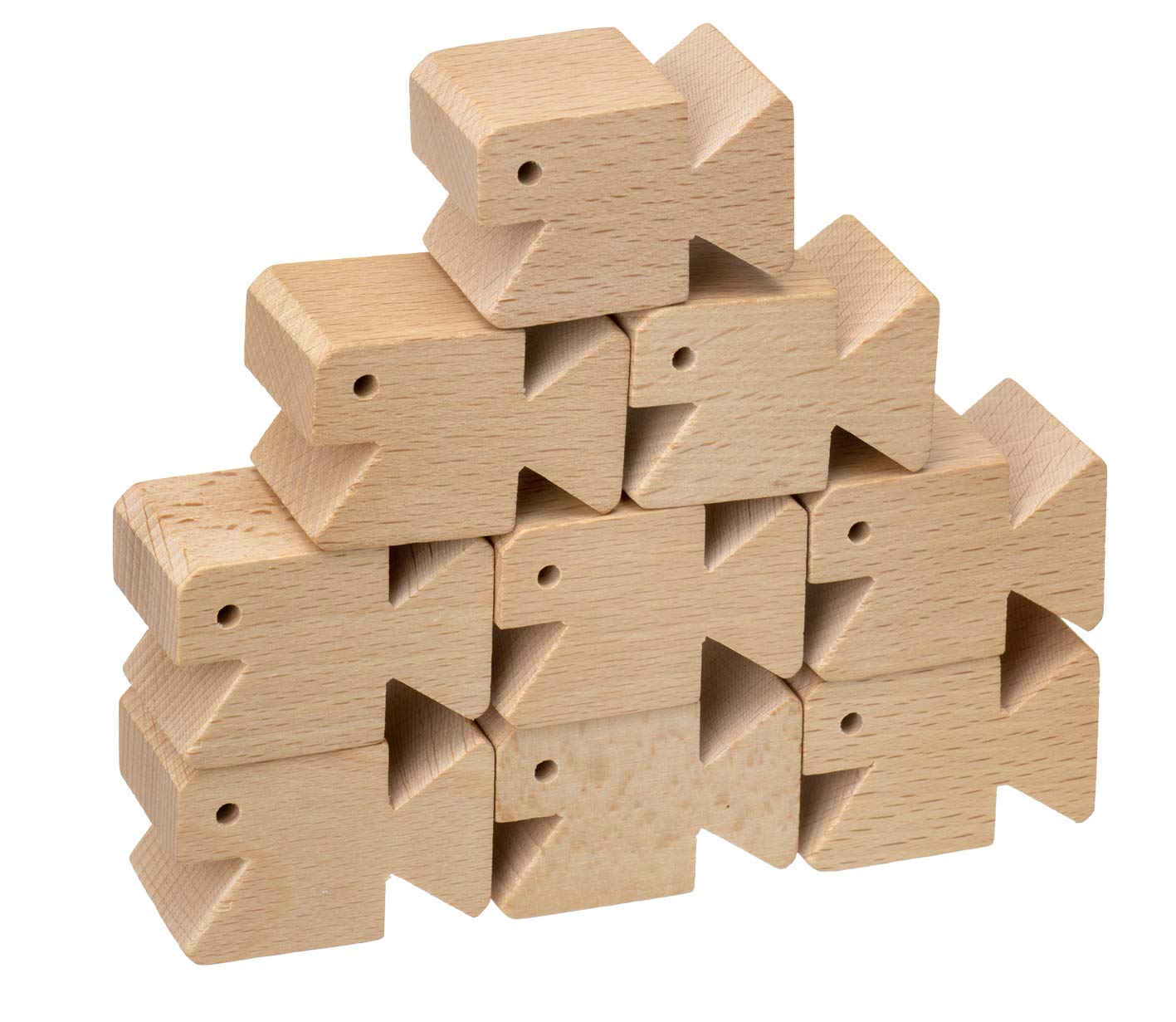 Amazon | 平和工業 さかなブロック NH-02 | 積み木 | おもちゃ