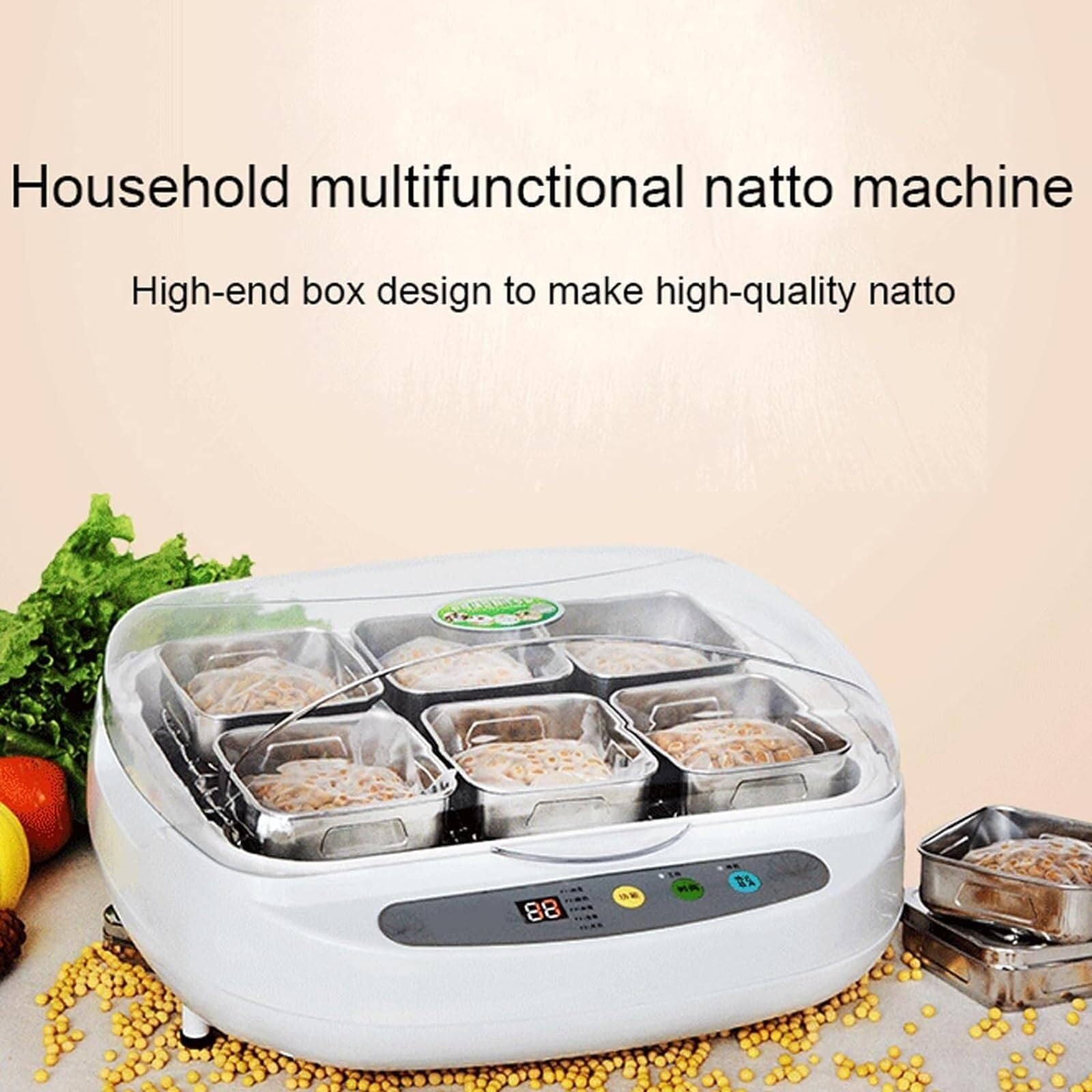 Máquina De Fermentación Automática para Hacer Yogur Y Natto