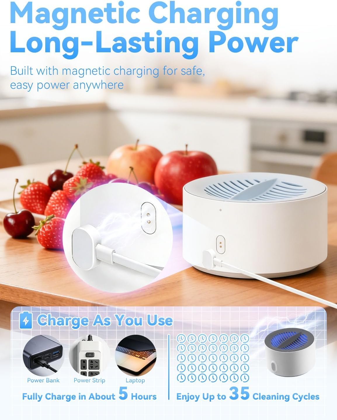 puriproduce Fruit and Vegetable Washing Machine — view 5