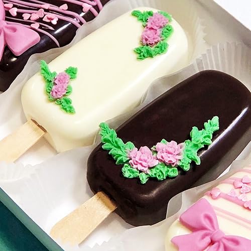 Miniatura 7 de Molde de silicona para árbol, moldes de corona de rosas, guirnalda de flores de tocón con hojas de chocolate, para boda, fiesta de San Valentín,