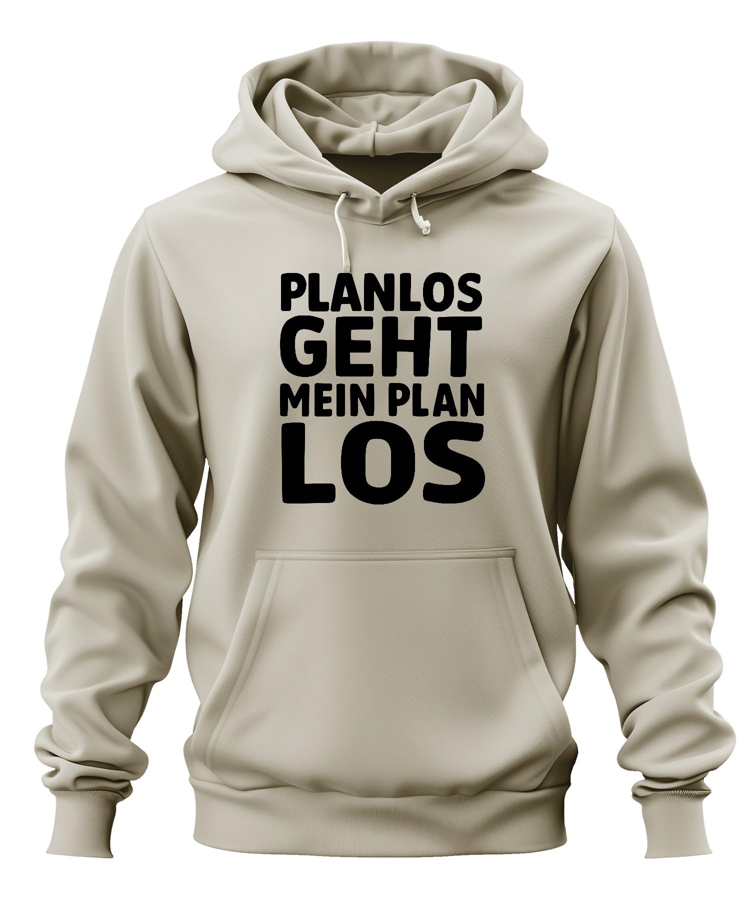 Planlos geht Mein Plan los Lustiger Spruch Geschenk Büro Humor Unisex Hoodie Hoodie