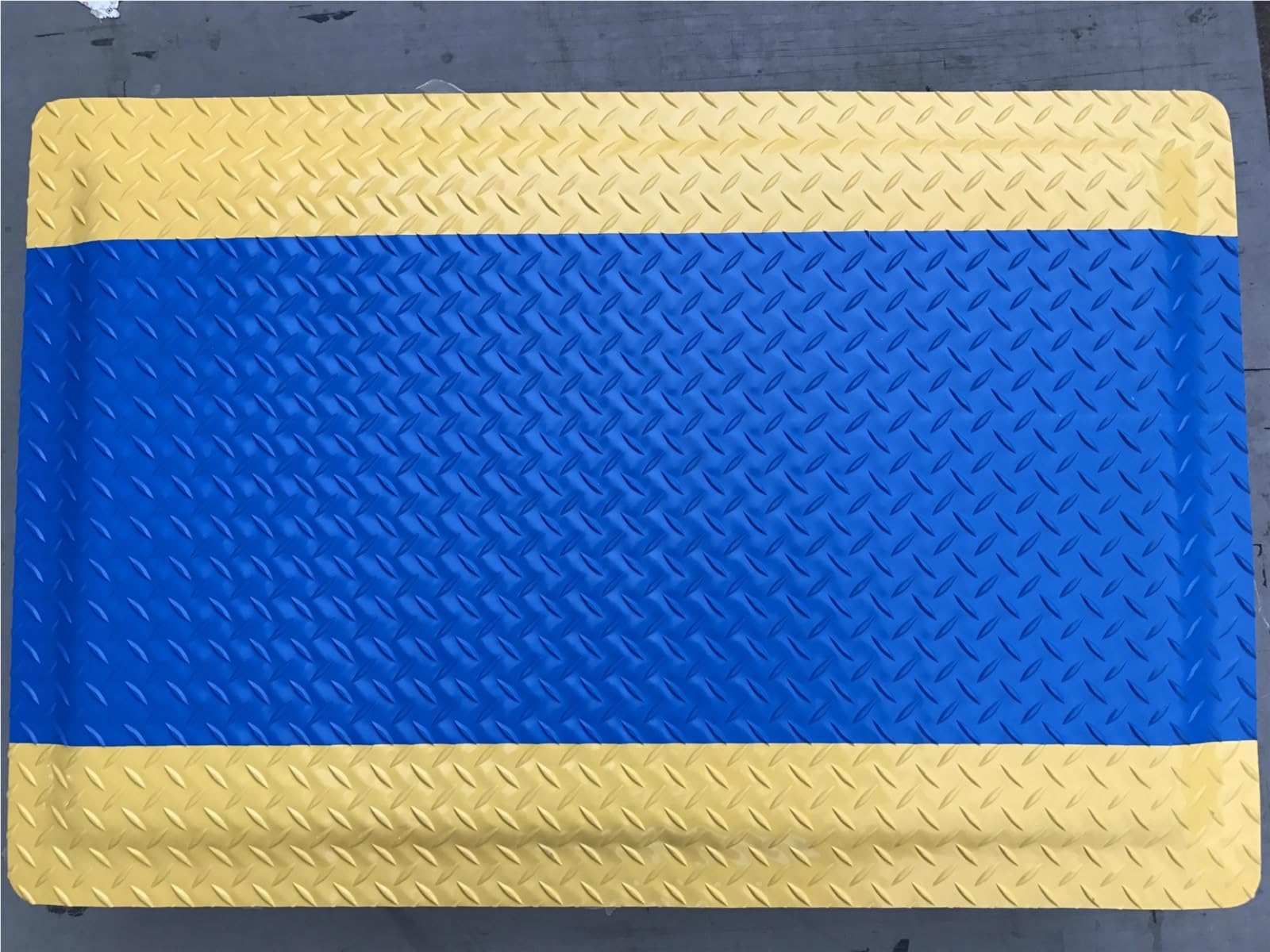rutschfeste, verdickte ergonomische Matte in Industriequalität zum Stehen, langlebige, strapazierfähige Arbeitsmatte mit Diamantplatte zur Vorbeugung von Ermüdungserscheinungen, Matten mit 1