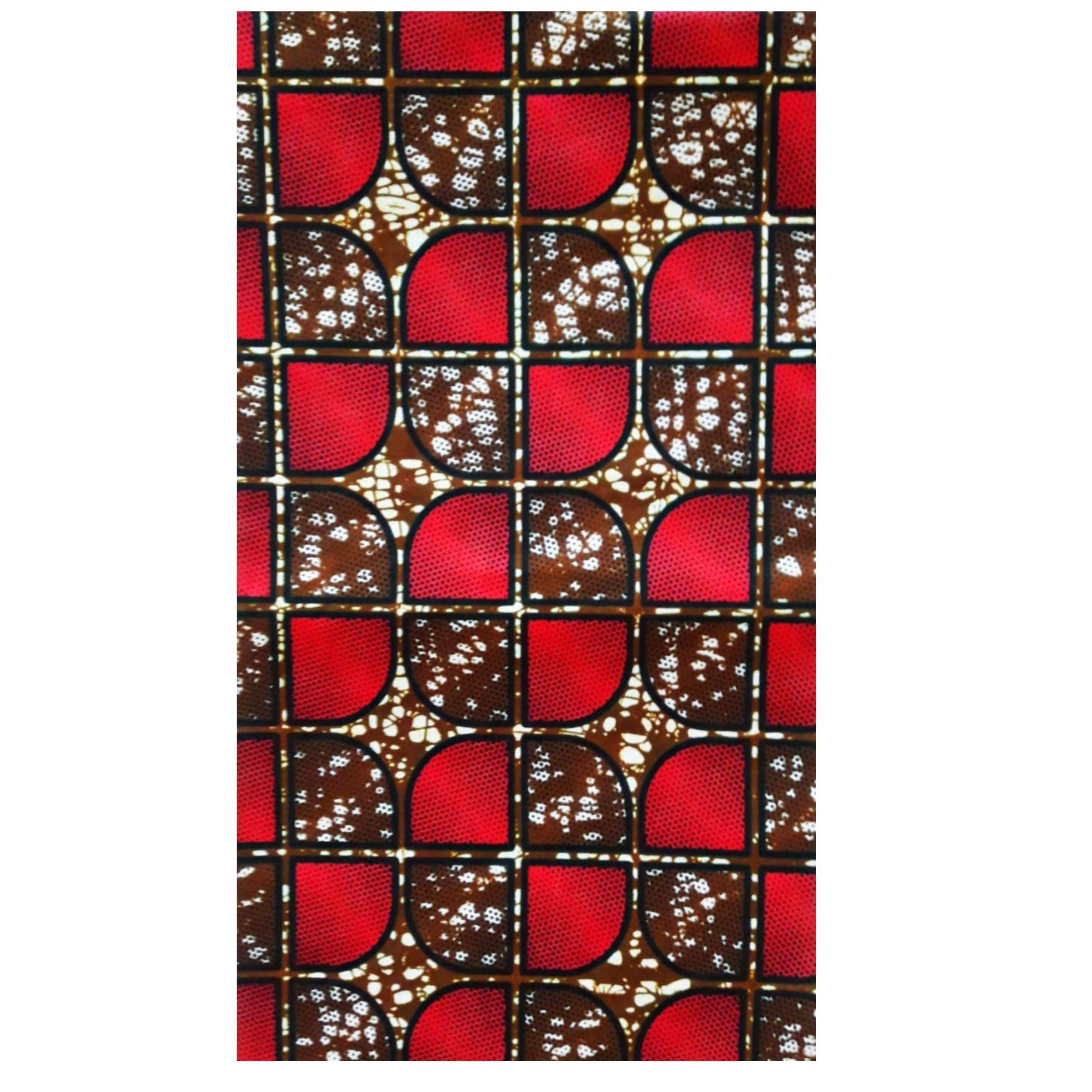 Tissu Wax Africain Au Mètre - Pagne Multicolore En Polycoton - Neuf, Pour Vêtements Et Créations