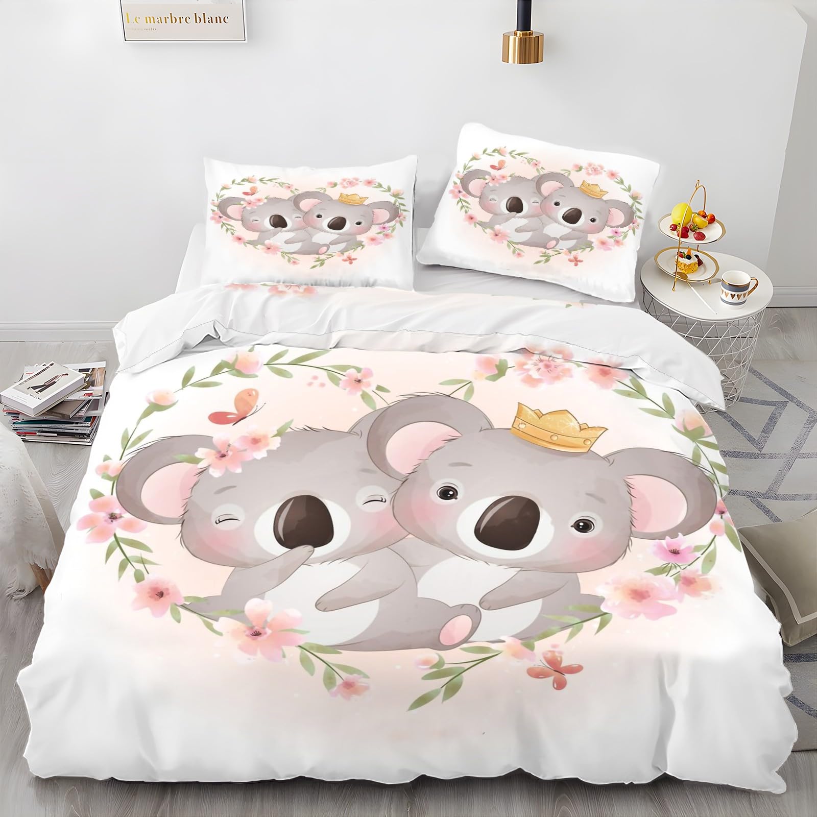 koala オールシーズン ベッドリネン 掛け布団カバーセット