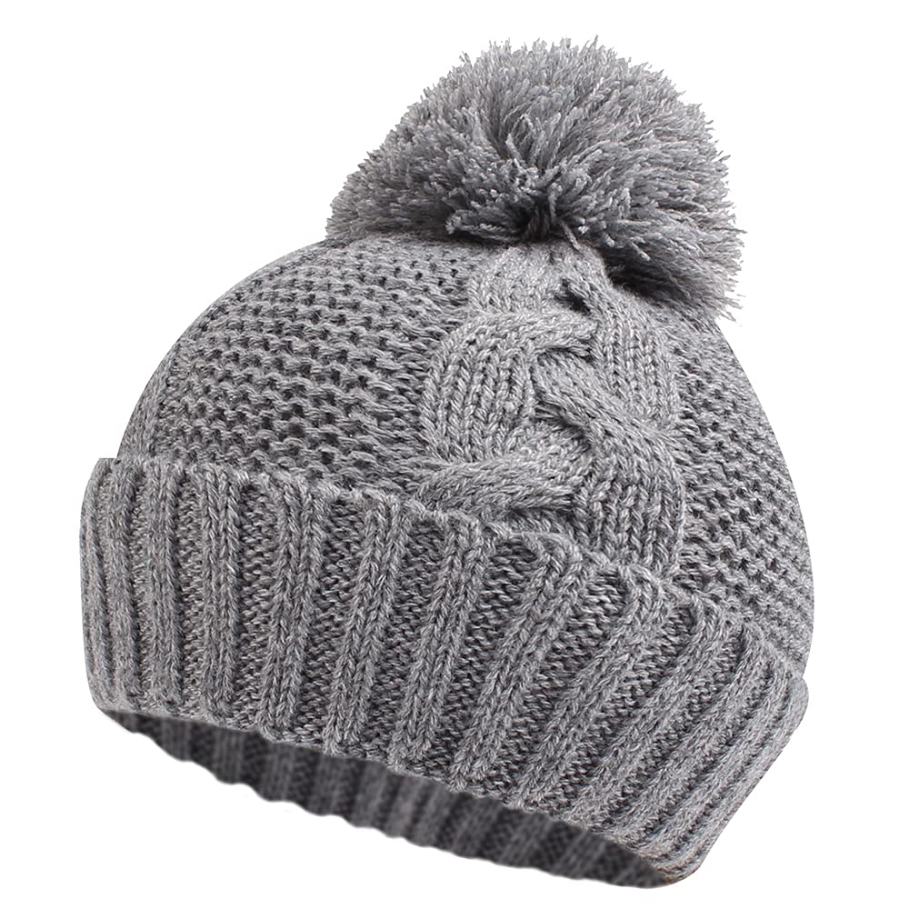 Winter Knit Baby Hat Twist Warm Beanie for Boy Girl Fall Baby Cap