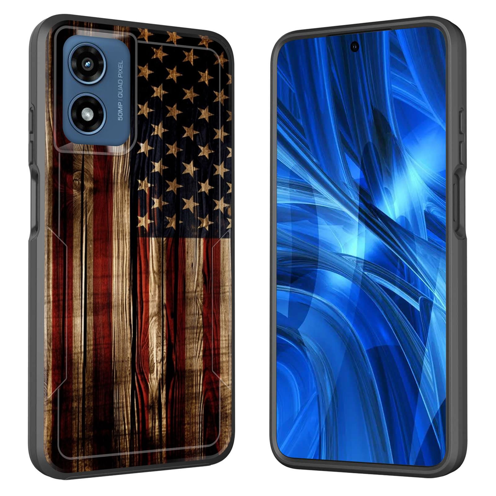 JHYYTUJTYP for Moto G 5G 2024 Case,[Military Grade Drop Tested] Heavy-Duty Tough Rugged Shockproof Protective Case for Motorola Moto G 5G 2024 / Moto