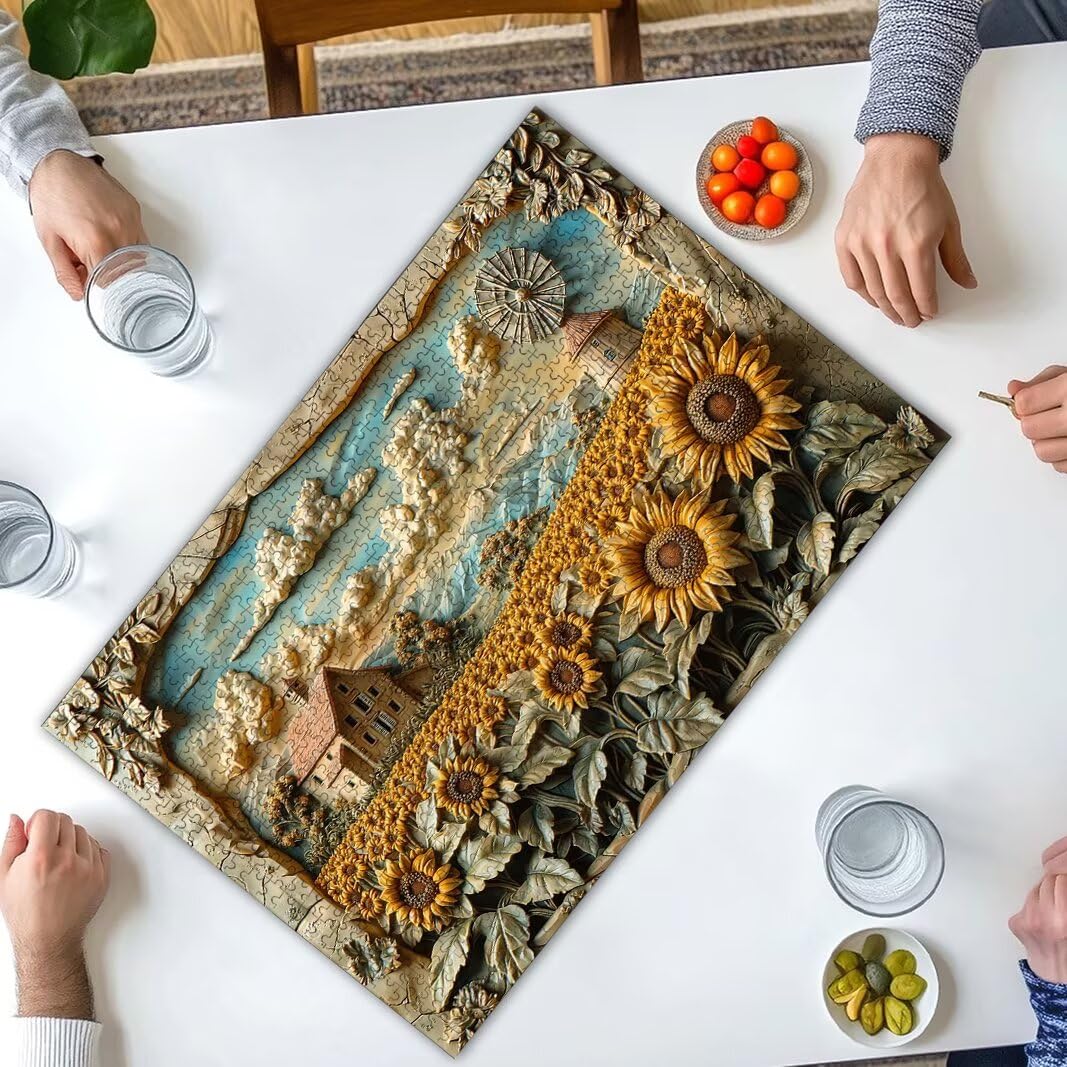 Puzzle 2000 Pezzi, Puzzle Farm, Misura: 100x71cm, Regalo Donna/Uomo -8733