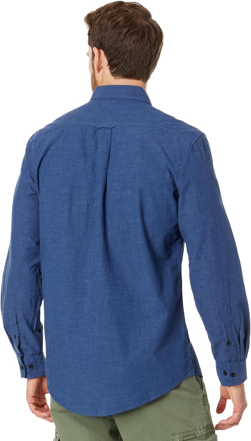 U.S. Polo Assn. Long Sleeve Classic Canvas Button-Down Woven Shirt - Image 2