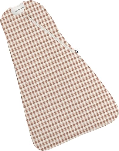 GUNAMUNA Bolsa de dormir unisex para bebé con cremallera fácil de pañales 10 TOG para recién nacidos a 3 meses sueño